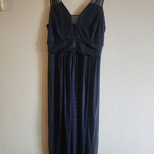 Enfocus Studio Sparkling Midnight Maxi Dress